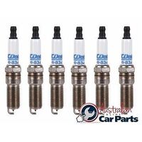 SPARK PLUGS DOUBLE PLATINUM ACDelco suitable for HOLDEN CAPTIVA 3.2 V6 2007-2010 x6 GM160 000km