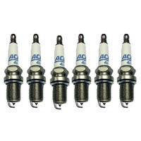 Spark Plugs 6 Pack Acdelco Double Platinum Finewire 41969 for Holden Vectra