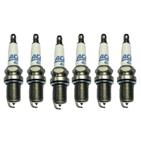 Spark Plugs 6 Pack Acdelco Double Platinum Finewire 41970 Holden Calibra