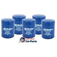Oil Filter ACDelco Pack Of 5 suitable for Mitsubishi 380 ASX LANCER MAGNA MIRAGE COLT Z456
