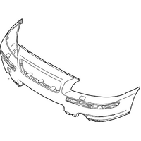 Bumper Bar cover Front 51115A61946 For BMW