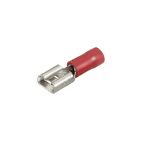 Female Blade Red 6.3Mm (100) Narva 56134