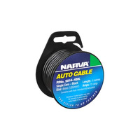 Cable S/Core 4Mm 15A 4M Black Narva 5814-4BK