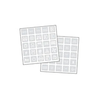 White Sticker Set Suits 4Wd Sw Narva 63175BL