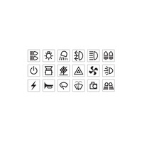 Black Sticker Set - Transport Narva 63177BL