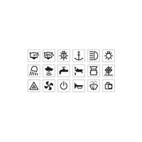 Black Sticker Set - Rv Marine Narva 63178BL