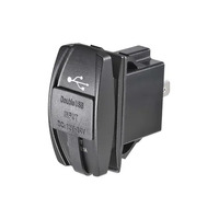 Dual Usb Illuminated Socket Narva 63218BL