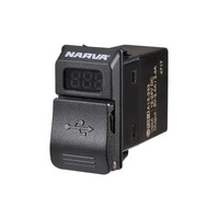 Dual Usb Charger  Volt/Amp Swi Narva 63219BL