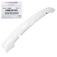 Cover-Front Bumper-White 6400C207WA for Mitsubishi