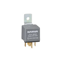 Relay 24V 5Pin 30A (D) Bl (1) Narva 68040BL