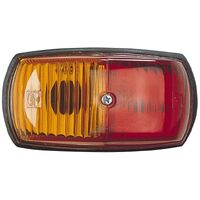 Trailer Side Marker Lamp Red Amber (Bl) Narva 85760BL 125mm x 65mm