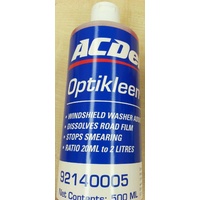 Car Windscreen Wash Fluid Optikeen 500ml Washer for Holden Ford Mitsubishi Mazda