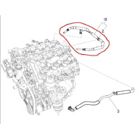 TUBE ASM-PCV for Holden 92252191