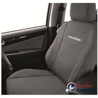 Front Seat Canvas Covers set suits Holden Colorado RG & Trailblazer Genuine New 2012-2019
