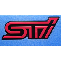 Emblem - STI Rear Boot Genuine 93073FE710 for Subaru