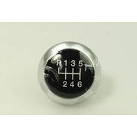 TOP CHROME GEAR SHIFT KNOB 6 SPEED MANUAL GENUINE Suits FORD RANGER PX (XL-PLUS)