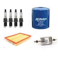 Air Oil Fuel Spark Plugs service Filter Kit ACDelco suitable for HOLDEN TS ASTRA 1998-2006