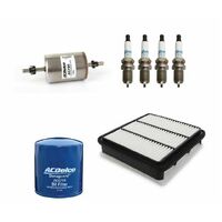 RC COLORADO Y24SE SERVICE KIT ACDELCO HOLDEN OIL AIR FILTER SPARK PLUGS 2008-09
