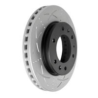 Brake Rotor Front  Ultimate Slotted & Dimpled Bendix BR2132-ULT4WD for Ford Ranger PX Cab Chassis TDdi 2.2LTD P4AT