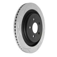 Brake Rotor Front  Ultimate Slotted & Dimpled Bendix BR2165-ULT for Ford Mustang FM Convertible V8 5.0LTP