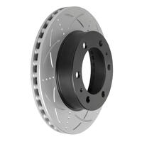 Brake Rotor Front  Ultimate Slotted & Dimpled Bendix BR2714-ULT4WD for Toyota Hilux GGN25 Ute 4WD 4.0LTP 1GR FE