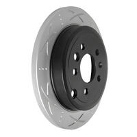 Brake Rotor Rear  Ultimate Slotted & Dimpled Bendix BR505-ULT for Ford Falcon BF Sedan 5.4 i V8 5.4LTP