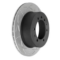 Brake Rotor Rear  Ultimate Slotted & Dimpled Bendix BR622-ULT4WD for Nissan Patrol Y61 GR  GU Station Wagon D 4x4 4.2LTD TD42