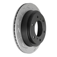 Brake Rotor Rear  Ultimate Slotted & Dimpled Bendix BR661-ULT4WD for Mitsubishi Pajero NS NT NW SUV DI-D (V88W V98W) 3.2LTD 4M41