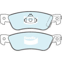 Brake Pads General CT Rear Bendix DB1163GCT for Honda Jazz GE Hatchback 1.5 i-VTEC 1.5LTP L15A7 L15A3