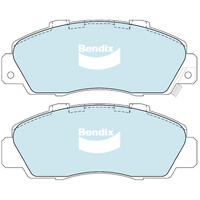Brake Pads H/Duty Front Bendix DB1206HD for Honda NSX NA Coupe 24V Vtec (NA1) 3.0LTP C30A3