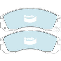 Brake Pads 4WD/SUV Front Bendix DB12234WD for Mitsubishi Magna TJ Sedan i 3.0LTP 6G72