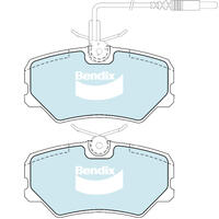 Brake Pads General CT Bendix DB1258GCT for Peugeot 306 7A 7C N3 N5 Hatchback S16 2.0LTP RFY (XU10J4Z)