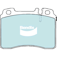 Brake Disc Pad Set  Bendix DB1320 GCT For MERCEDES-BENZ 190 C-CLASS CLK COUPE E-CLASS KOMBI SEDAN SL