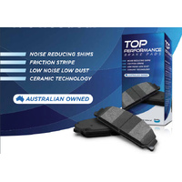 Front Disc Brake Pads TP by Bendix DB1323TP for Toyota Landcruiser Prado Hilux Surf