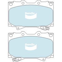 Brake Pads 4WD/SUV Bendix DB13654WD for Toyota Land Cruiser FZJ78 SUV 4.5 MPFi 4x4 4.5LTP 1FZ FE