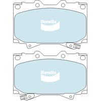 Brake Disc Pad Set Front Bendix DB1365 4WD For Lexus Toyota LS Landcruiser
