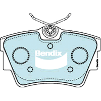 Brake Disc Pad Set  Bendix DB1389 GCT For VW RENAULT TRAFIC TRANSPORTER/ CARAVELLE