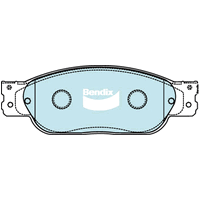 Brake Disc Pad Set  Bendix DB1505 GCT For JAGUAR S-TYPE