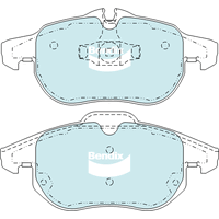 Brake Pads General CT Bendix DB1664GCT for Holden Vectra ZC Sedan i 2.2LTP Z22SE
