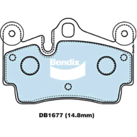 Brake Disc Pad Set  Bendix DB1677 4WD For AUDI Q7 4LB PORSCHE CAYENNE VW TOUAREG