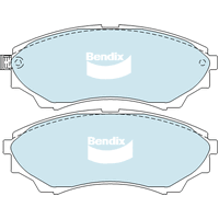 Brake Pads H/Duty Bendix DB1681HD for Ford Ranger PK Ute TDdi 4x4 3.0LTD WEAT