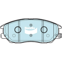 Brake Disc Pad Set Front Bendix DB1684 4WD