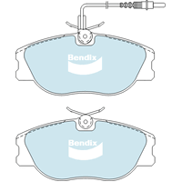 Brake Pads H/Duty Bendix DB1704HD for Peugeot 406 8C Coupe 3.0LTP ES9J4S