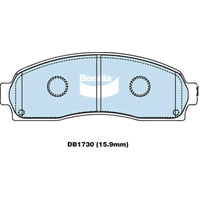 Brake Disc Pad Set  Bendix DB1730 GCT For FORD EXPLORER UT UX UZ 4L