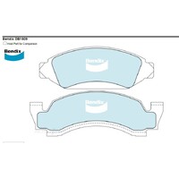 Front Brake pads by Bendix DB1809-4wd