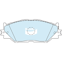 Brake Pads General CT Bendix DB1852GCT for Lexus IS GSE21 Sedan 350 3.5LTP 2GR FSE