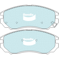 Brake Disc Pad Set  Bendix DB1863 GCT For HYUNDAI TIBURON GK V6 2.7L