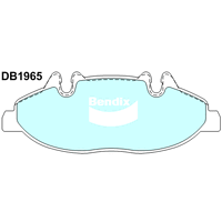 Brake Pads H/Duty Bendix DB1966HD for Mercedes Benz Viano W639 MPV CDI (639.811 639.813 639.815) 2.2LTD OM651.940