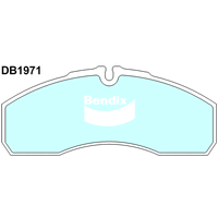 Brake Disc Pad Set  Bendix DB1971 HD For IVECO DAILY 65C18