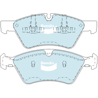 Brake Pads H/Duty Bendix DB2048HD for Mercedes Benz E-Class W211 Sedan E 500 (211.072) 5.5LTP M273.960